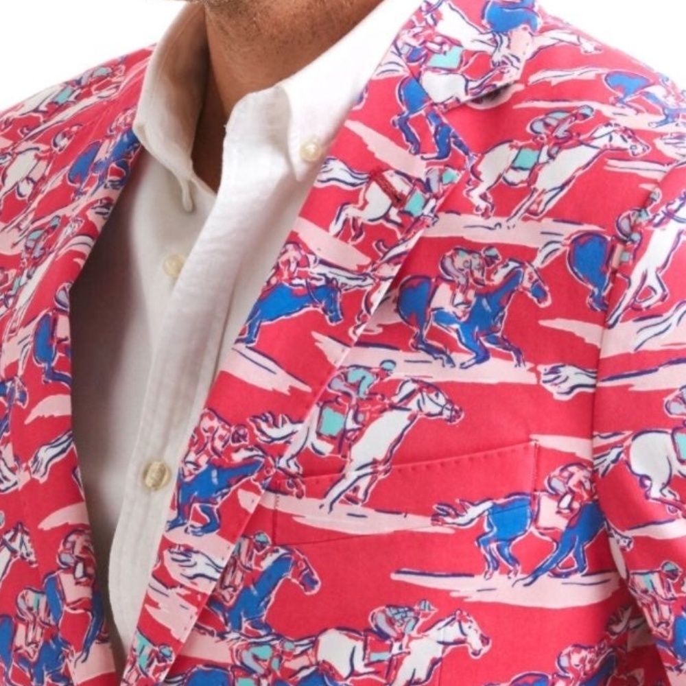 Vineyard Vine's Men's Kentucky-Derby Blazer NEW